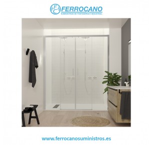 MAMPARA F1 FRONTAL 2 PUERTAS - FERROCANO