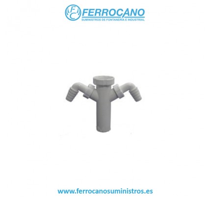 CONEXION CON TOMA LAVADORA DOBLE T-218 50803