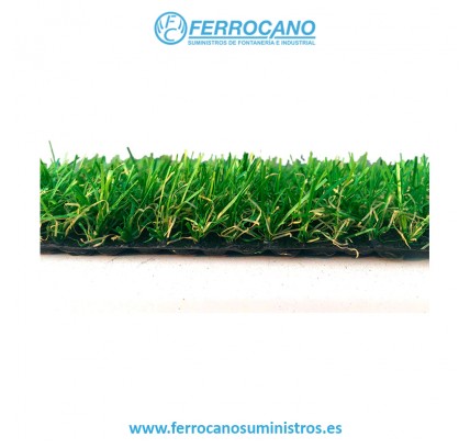 CESPED ARTIFICIAL TERRAZA PLUS 22MM (ROLLO 2X20MT) PUNTADAS - 13.650 (+/-3%)