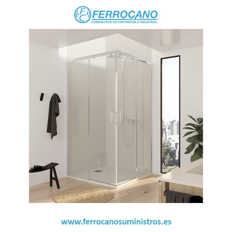 MAMPARAS RECTANGULAR 2 PUERTAS - FERROCANO MAMPARAS RECTANGULAR 2 PUERTAS - FERROCANO