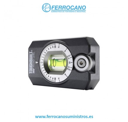 NIVEL BOLSILLO TOUGHBUILT 360º TB-H2-L-4R