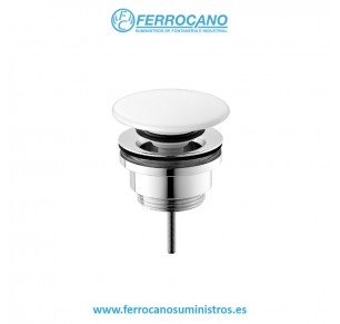 VALVULA AUTOMATICA CLICK CLACK DUCHAFLEX PORCELANA 4000