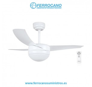 VENTILADOR TECHO ORBEGOZO CP-88105 60W 105CM 3 VELOCIDADES BLANCO