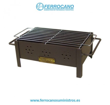 BARBACOA CARBÓN RECTANGULAR SOBREMESA