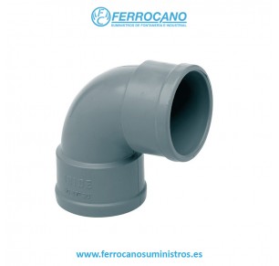 CODO PVC S/D 32-87º H-H
