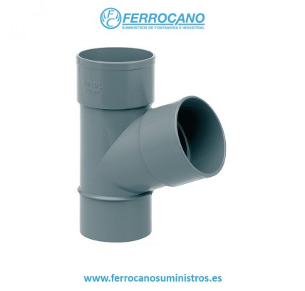 INJERTO SIMPLE PVC S/D 110-67º