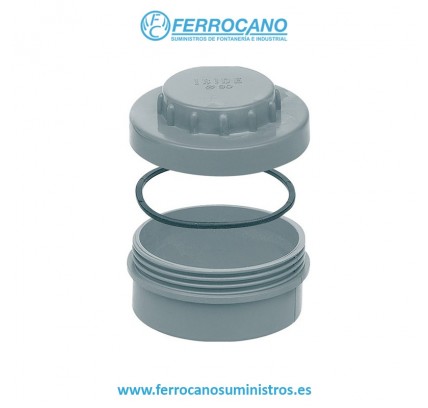 TAPON PVC REGISTRO ROSCADO 90 S/D