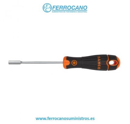 DESTORNILLADOR LLAVE VASO BAHCO MANGO BICOMPONENTE BAHCOFIT 08X150MM