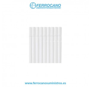 CAÑIZO SINTÉTICO PVC NORTENE DOBLE CARA 1X3 METROS BLANCO