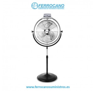 VENTILADOR PIE ORBEGOZO PWS-2046 130W 45CM CON MANDO 3 VELOCIDADES