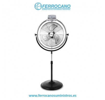 VENTILADOR PIE ORBEGOZO PWS-2046 130W 45CM CON MANDO 3 VELOCIDADES