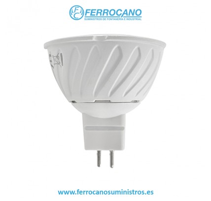 LAMPARA HEPO LED DICROICA MR16 8W LUZ BLANCA 6000K