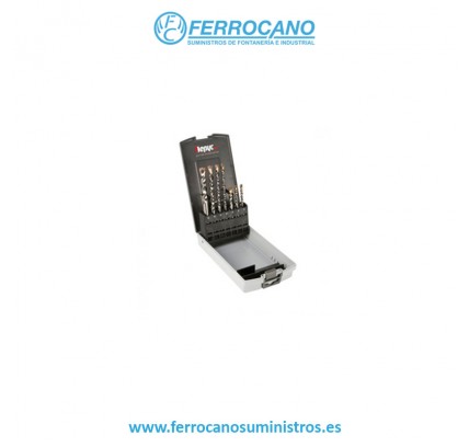 JUEGO BROCAS HEPYC 7PZAS FASTERPLUS 1217-J.BR 5-12