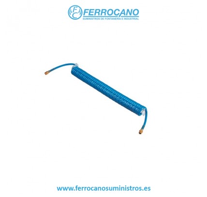 MANGUERA ESPIRAL NEUMATICA 6,5X9,5MM SAGOLA 10 METROS