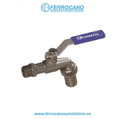 GRIFO GARAJE ESFERA ARCO 3/4"-1"