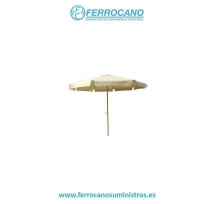 PARASOL ALUMINIO 3.5MT BEIGE TY1224