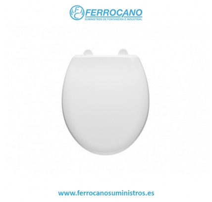 TAPA INODORO GALA LIZZ BISAGRA NYLON BLANCO 51374