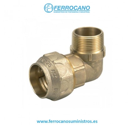 CODO LATON POLIET R/MACHO 20-1/2'