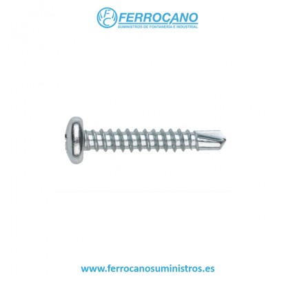 TORNILLO AUTOROSCANTE 3.9X13 DIN 7504-N ZINCADO (2000 UDS)