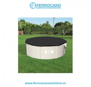 COBERTOR PVC PISCINA BESTWAY Ø 401 NEGRO 58292
