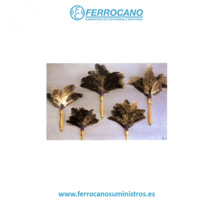 PLUMERO LIMPIEZA RAFAEL PLUMEROS 23CM CON MANGO DE MADERA