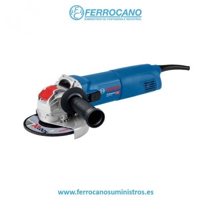 AMOLADORA BOSCH GWX 10-125 X-LOCK 1000W
