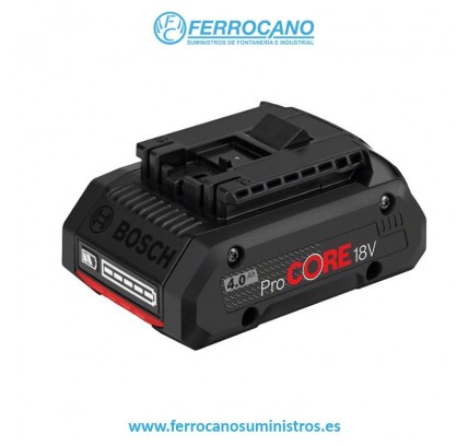 BATERIA BOSCH PRO CORE 18V 4AH