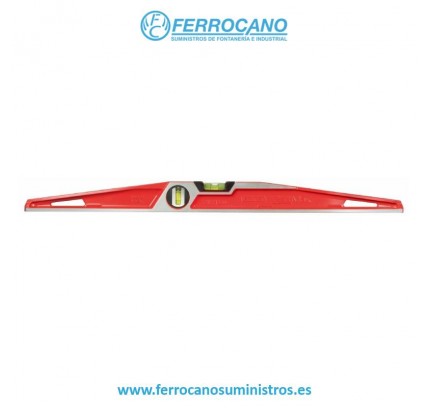 NIVEL MEDICIÓN TRAPEZOIDAL MAGNETICO 2 BURBUJAS ANTICHOQUE STANLEY MALH-60CM 1-42-423
