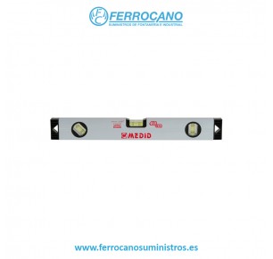 NIVEL MEDICION MEDID TUBULAR PRECISIÓN 3 BURBUJAS 50CM