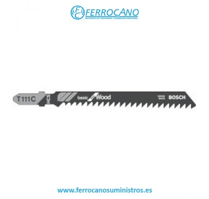 HOJA SIERRA CALAR BOSCH MADERA T111C