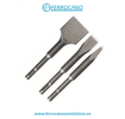 JUEGO CINCELES BOSCH SDS-PLUS L-400 3PCS