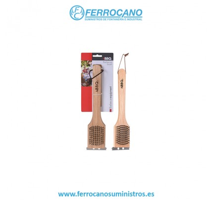 CEPILLO RASQUETA BARBACOA 300X65X35 MM