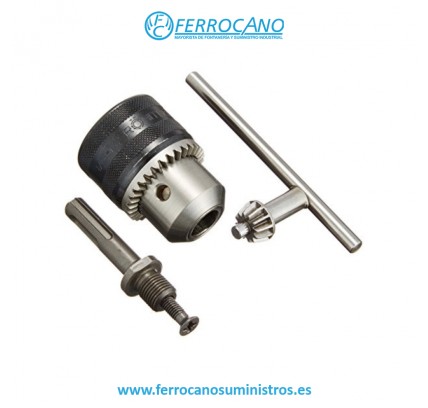 PORTABROCAS BOSCH C/LLAVE+ADAP SDS PLUS 1.5-13 2607000982