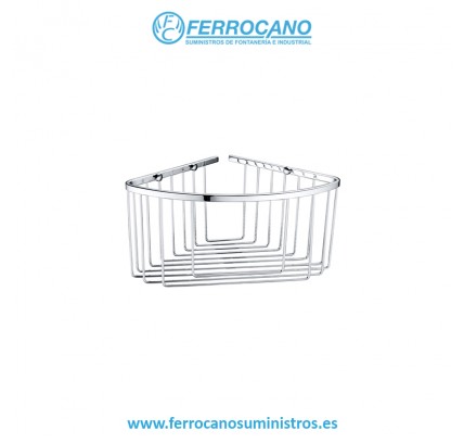 ESTANTE BAÑO IMEX CROMADO RINCON ADR001