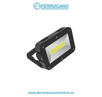 LINTERNA PORTÁTIL RECARGABLE HEPO PROYECTOR 5W+ 3W