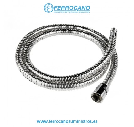 FLEXO LATON FREGADERO EXTRAÍBLE DUCHAFLEX CROMO 1.4 MT 6903