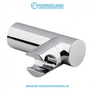 SOPORTE AJUSTABLE DUCHAFLEX ZOE PARA MANGO DE DUCHA CROMO 3201