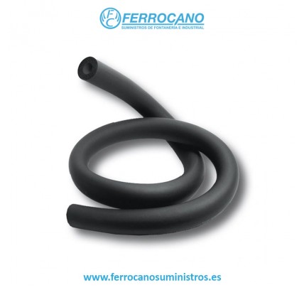 COQUILLA CALEFACCION NEGRA 19X48 (2MT)