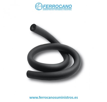COQUILLA CALEFACCION NEGRA 19X15 (2MT)