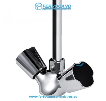 MONOMANDO INDUSTRIAL DUCHAFLEX COMPLETO FREGADERO REPISA CAÑO 300MM CROMO 6565