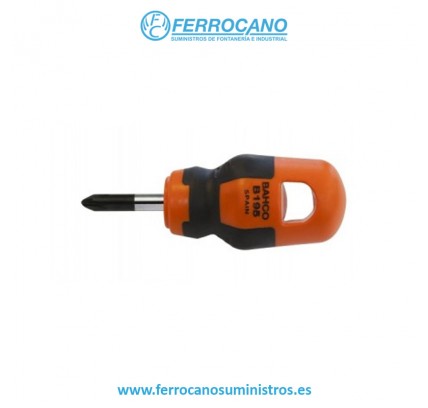 DESTORNILLADOR CARROCERO BAHCO BOCA PHILLIPS MANGO BIMATERIAL BAHCOFIT PH2X25 B1