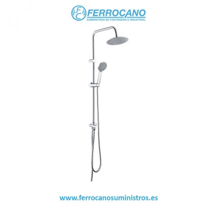 COLUMNA DUCHA IMEX EUROPA CROMO BDE011