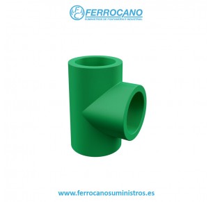 T PP-R 40MM 90º