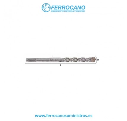 BROCA HEPYC FASTERPLUS SDS-PLUS 6MM L-210 1201