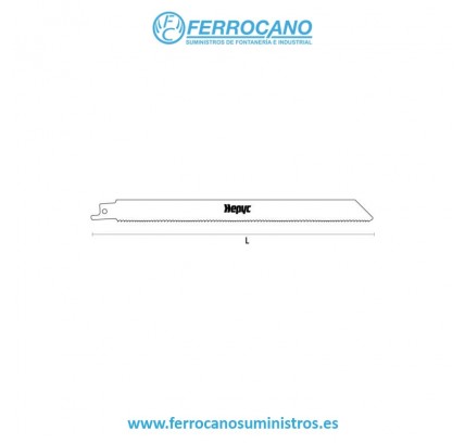 HOJA SIERRA SABLE HEPYC 7713 230MM 10-14 BIMETAL