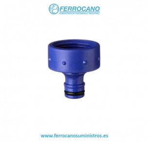 BOQUILLA CONEXION GRIFO HEMBRA TATAY TL POLIPROPILENO 1" 0000501