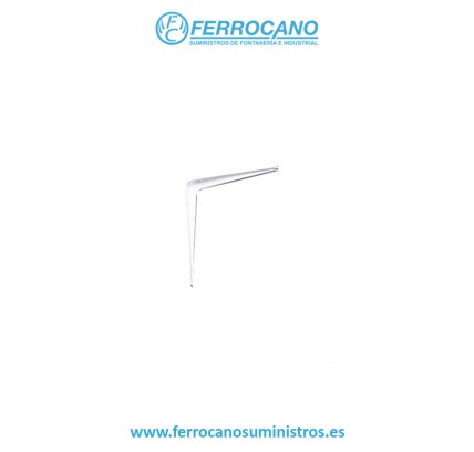 PALOMILLA SOPORTE 250X300MM BLANCA NIVEL
