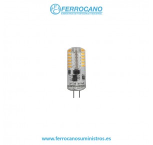 LÁMPARA HEPO LED SILICONA G4 3W LUZ CALIDA 3000K 41897