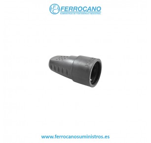 BASE INDUSTRIAL AEREA T.T GOMA EXTRA LARGA 16A NEGRO HEPO 01756