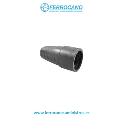 BASE INDUSTRIAL AEREA T.T GOMA EXTRA LARGA 16A NEGRO HEPO 01756